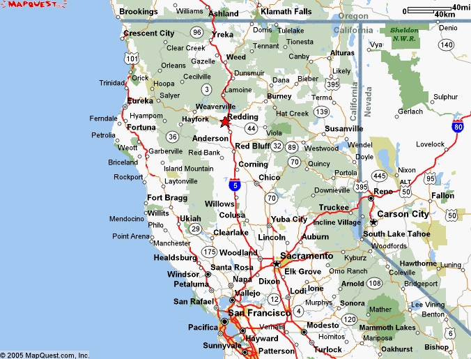 Sacramento Map
