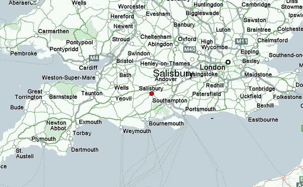 SALISBURY MAP