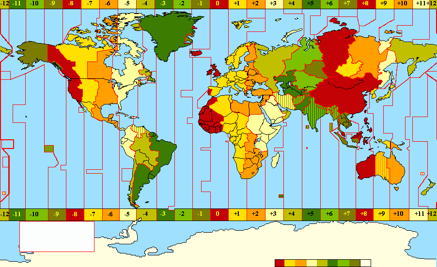 England Time Zone Map England Time Zone Map