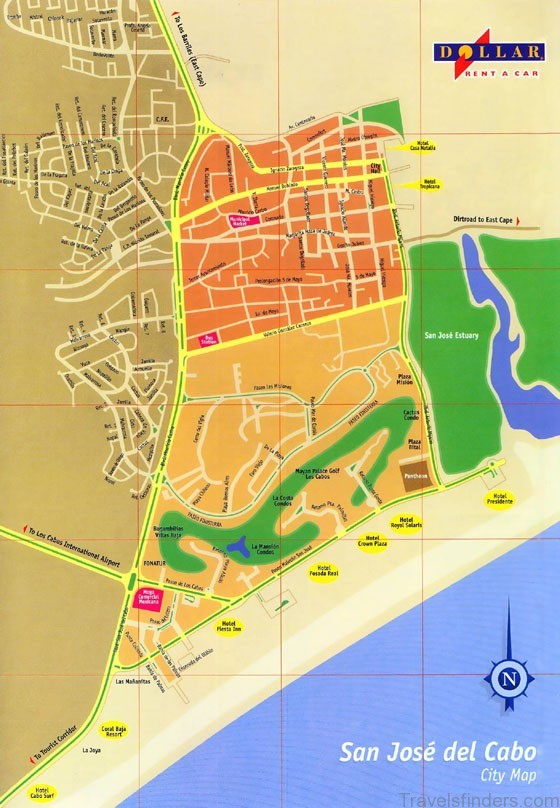 Cabo San Lucas Map and Travel Guide