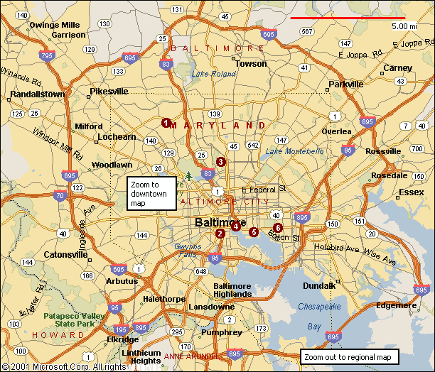 Maryland Maps & Facts World Atlas