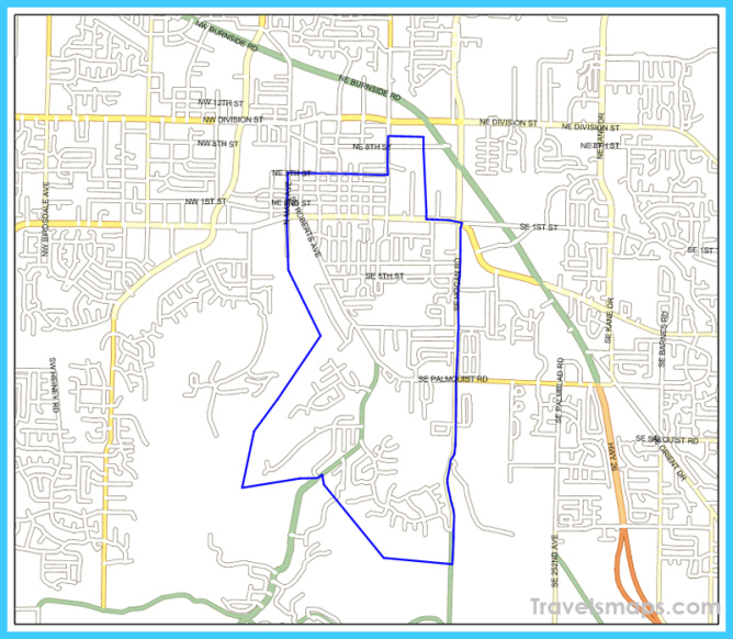 Where is Gresham? Gresham Map Map of Gresham