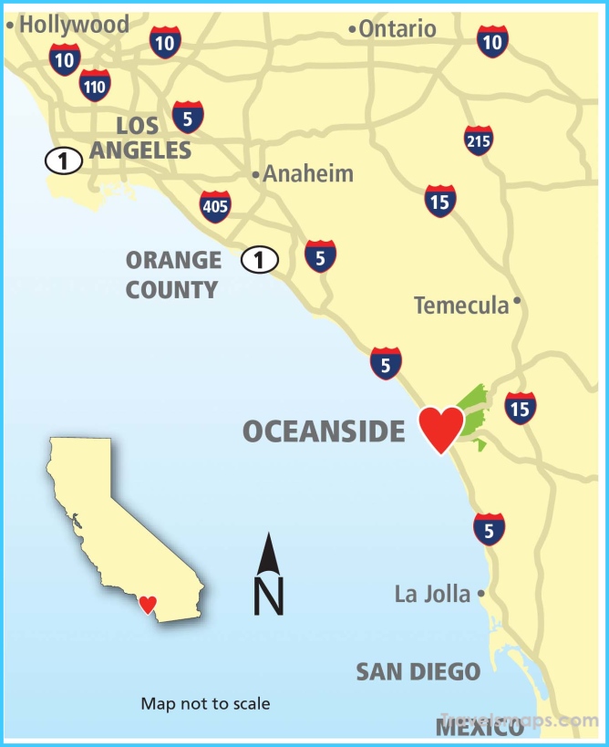 Where is Oceanside? Oceanside Map Map of Oceanside