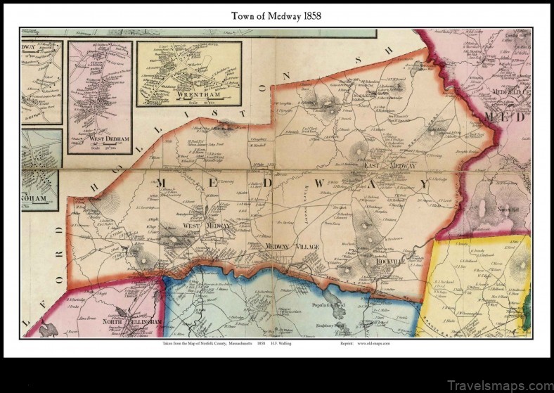 Medway, Massachusetts A Town Map