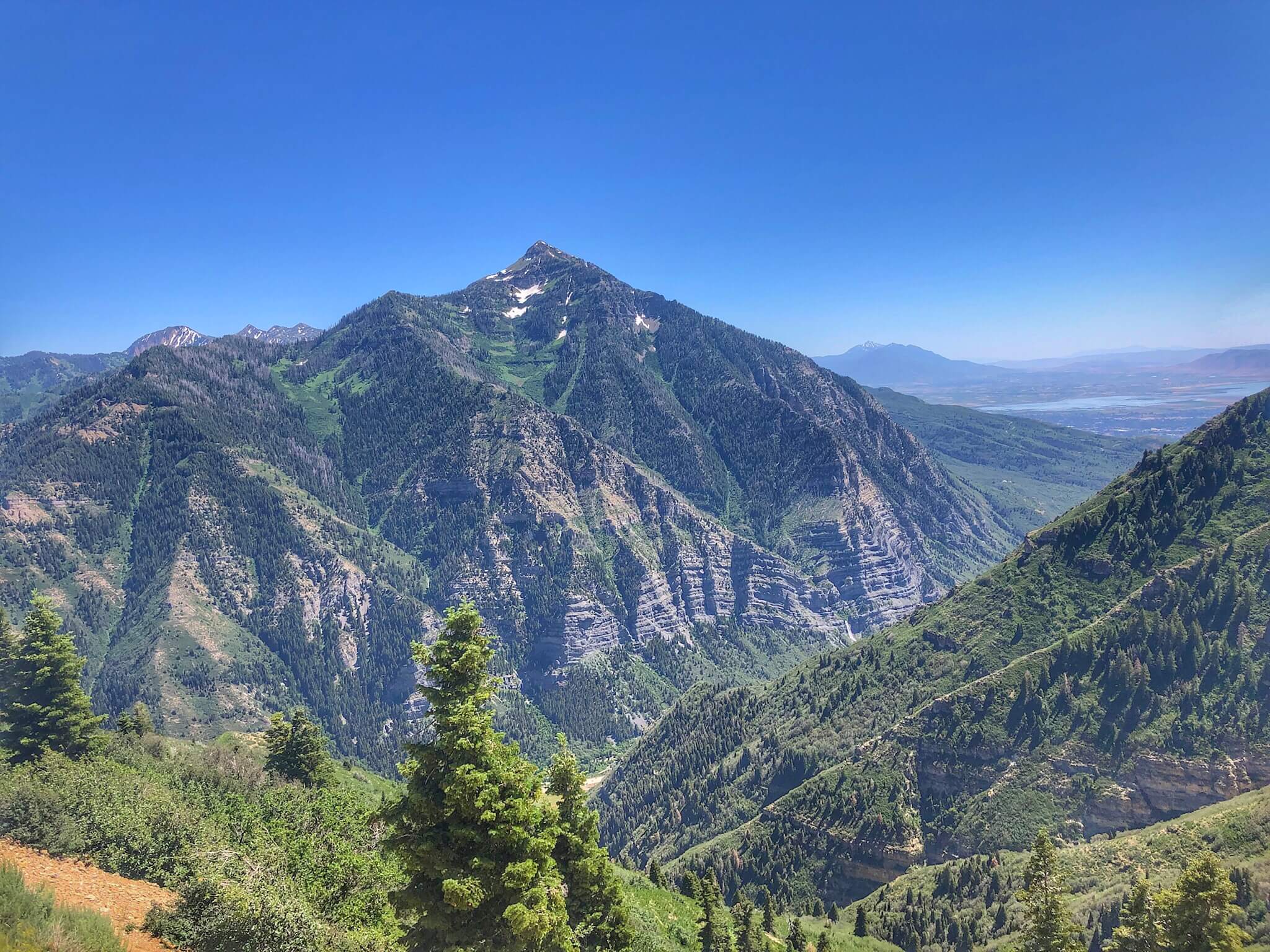 View from Arrowhead Summit at Sundance Mountain Resort in Utah