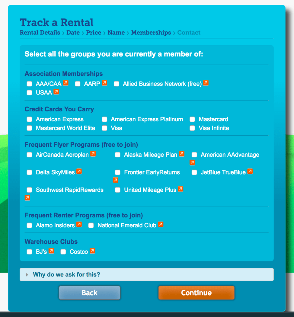 Save on car rentals TRAVELS WITH TWIST