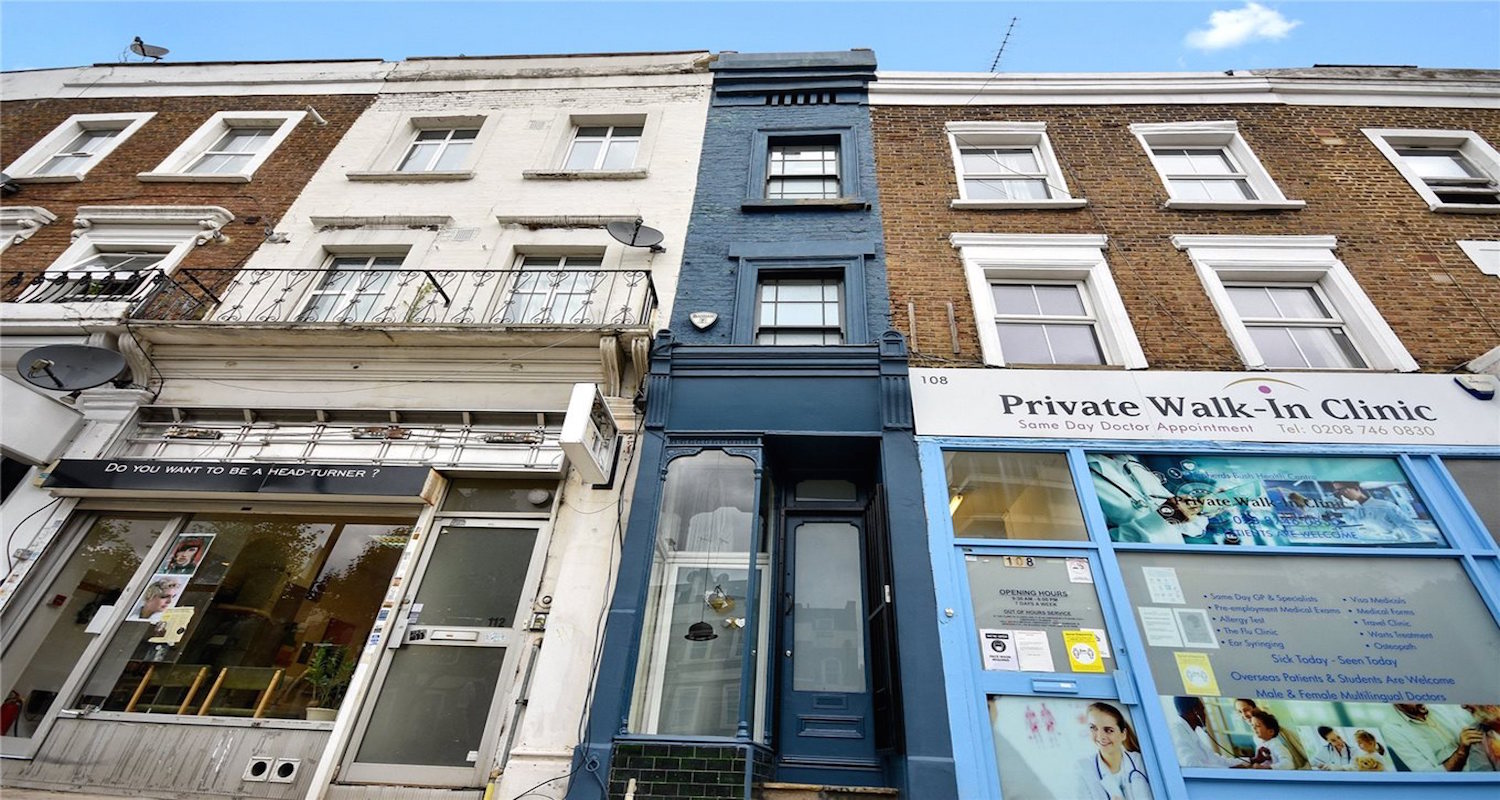 London’s narrowest house is on the market for over 1 million euros Travel Tomorrow