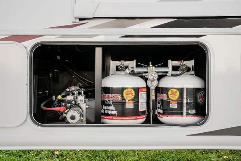 What Size Are Most RV Propane Tanks?