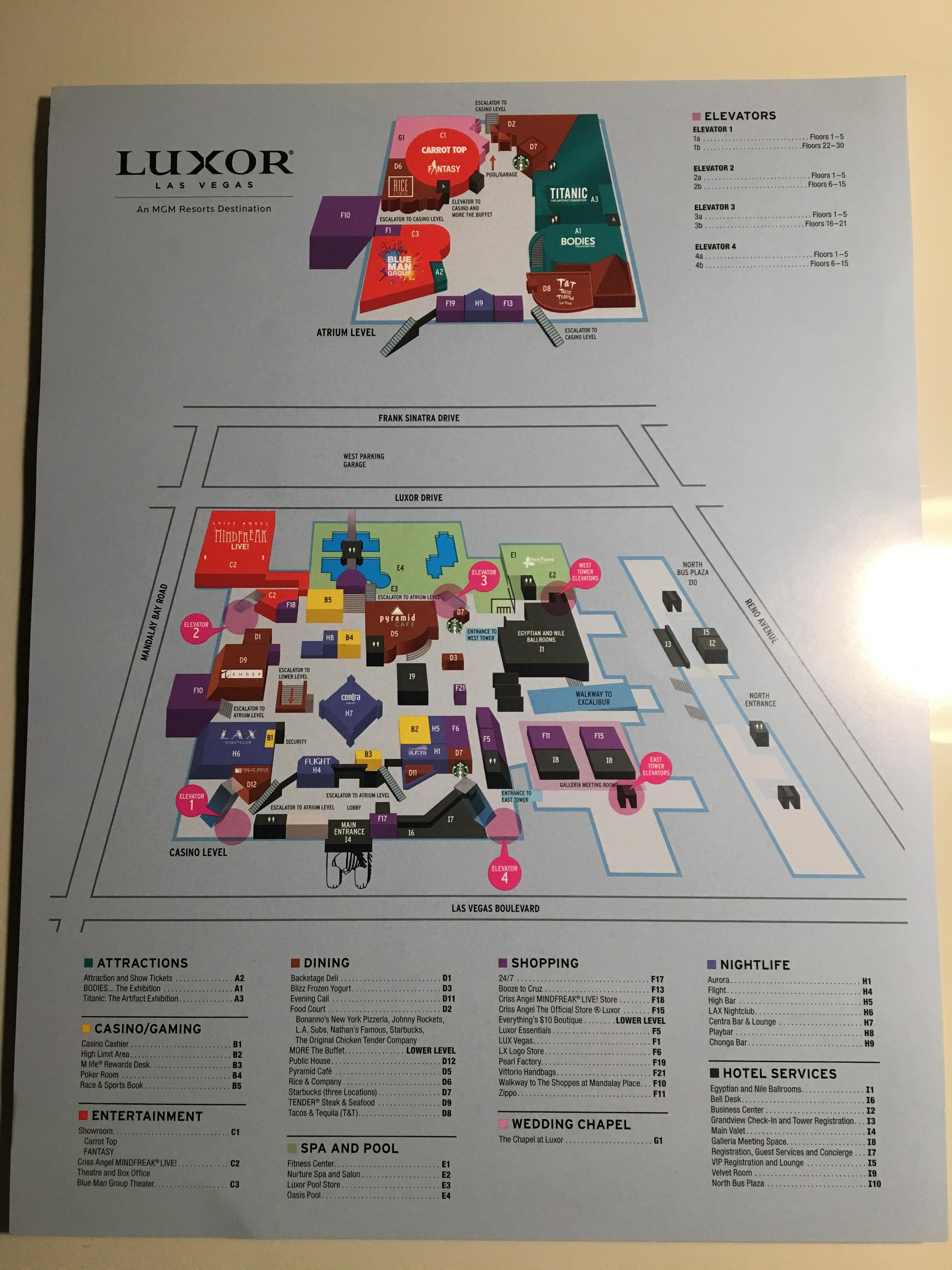 Luxor Hotel Las Vegas Floor Plan Floor Roma