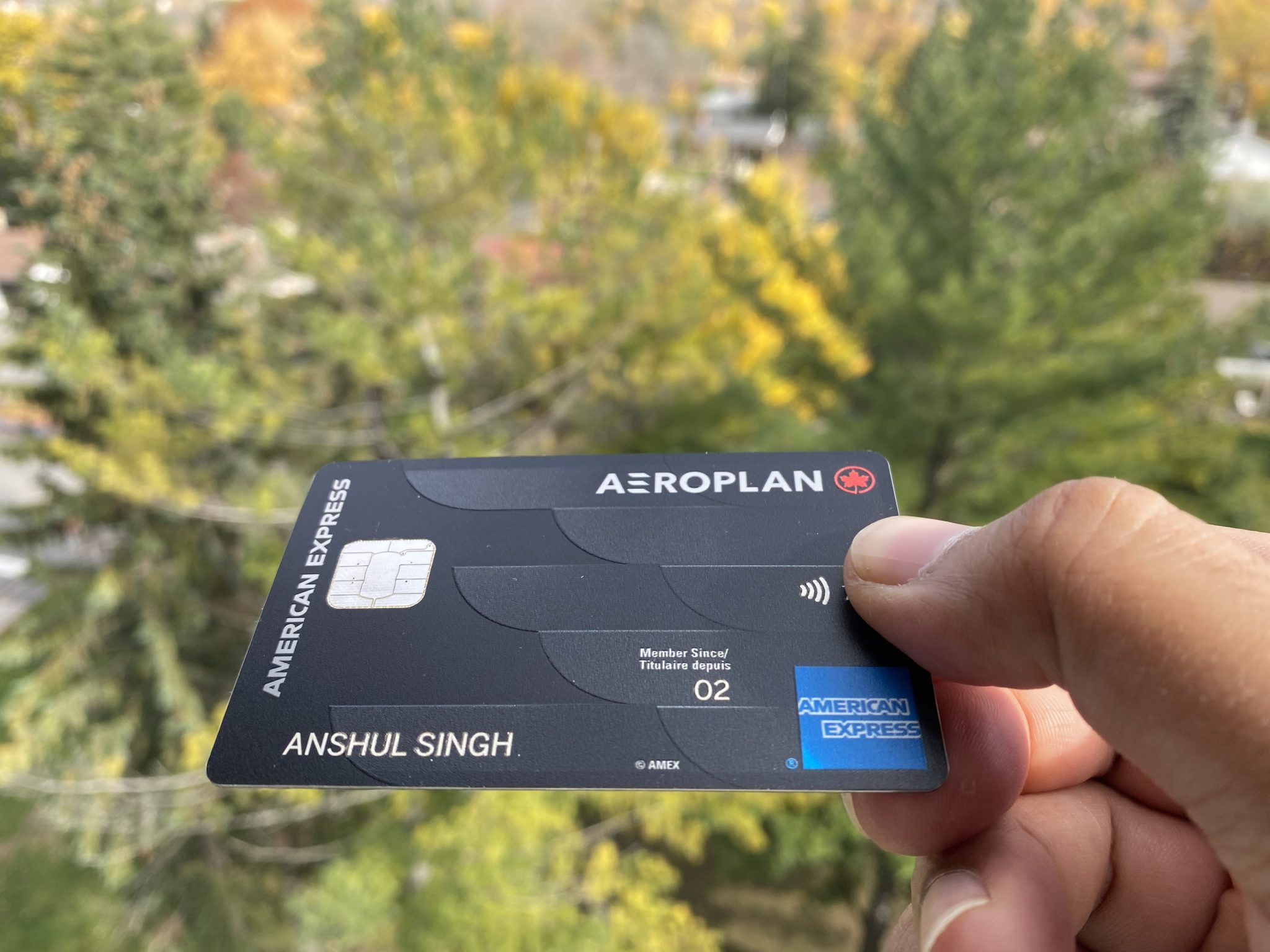 Unboxing the New American Express Aeroplan Reserve Card Its a stunner