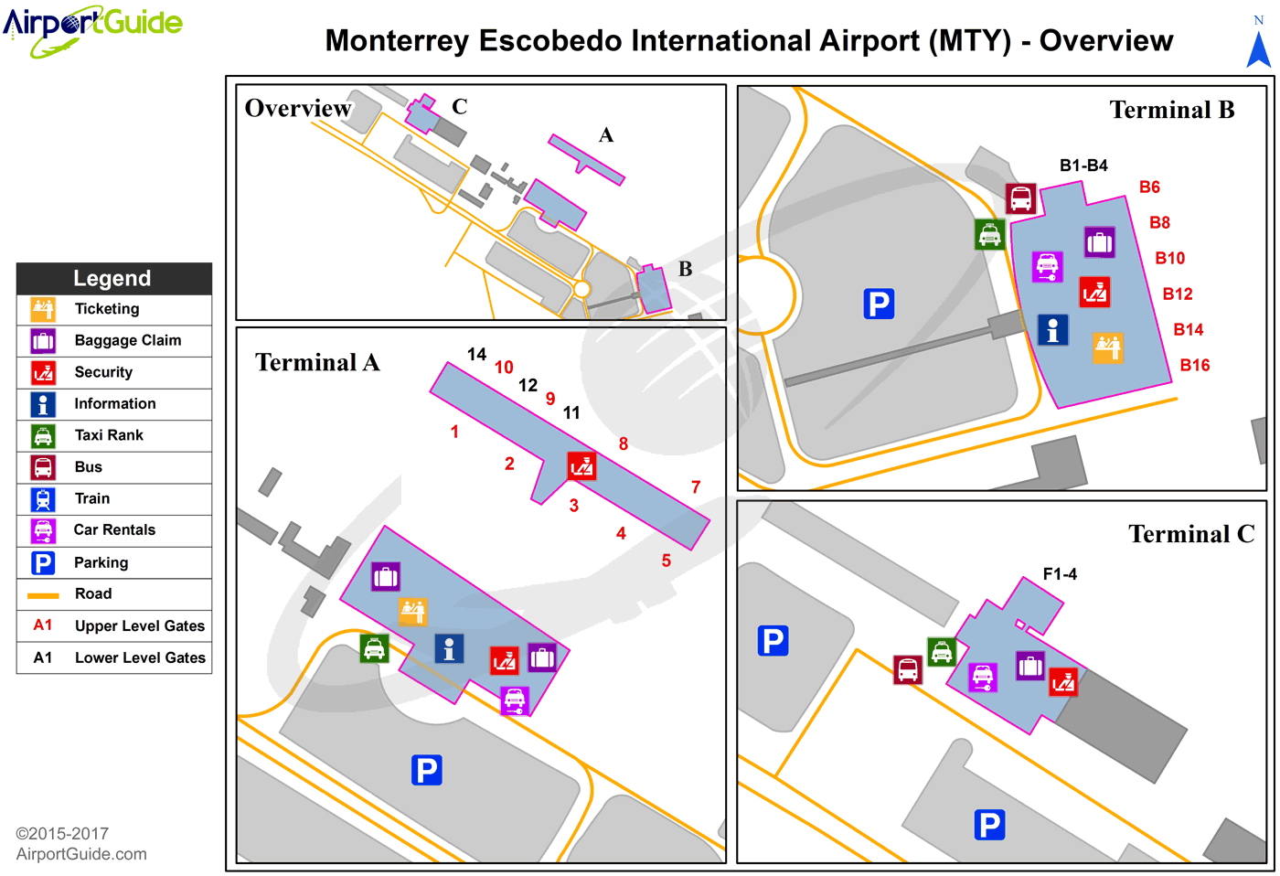 Monterrey General Mariano Escobedo International (MTY) Airport
