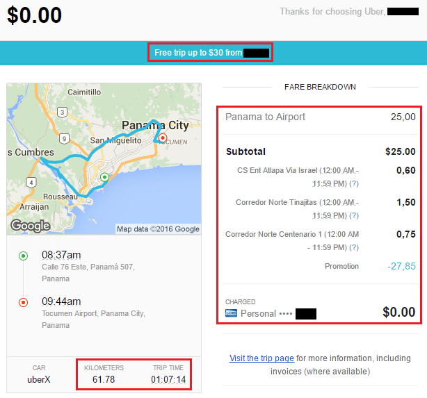 Uber is Cheap and Easy in Panama City and Lima