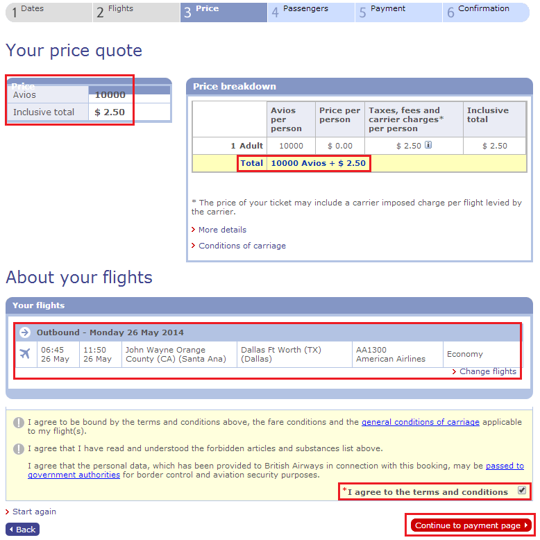 How to Book British Airways Avios Award Tickets