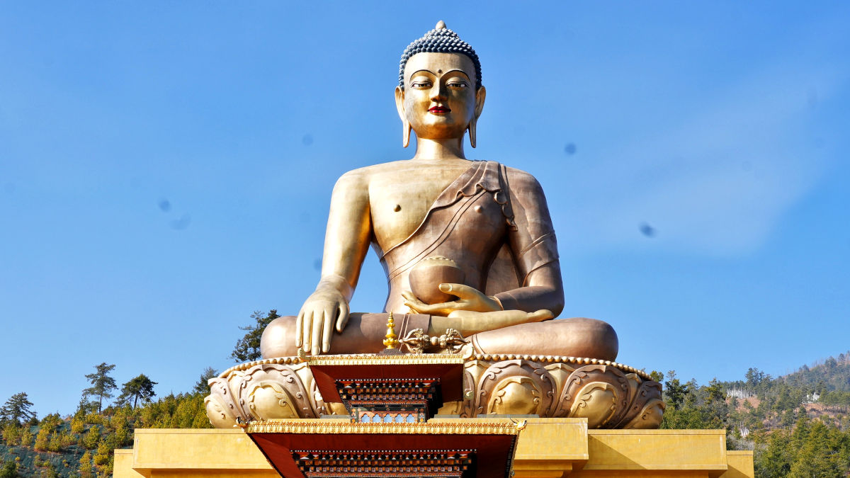 Buddha Point in Bhutan One of the largest Buddha statues in the world
