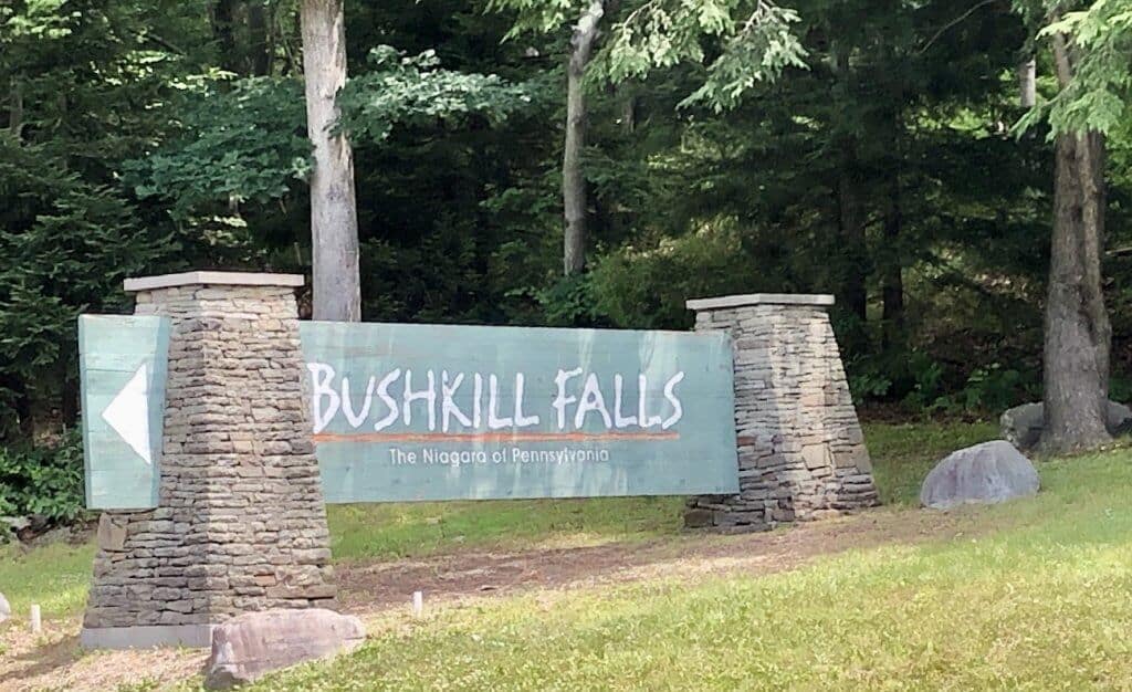 Hiking through Waterfalls at Bushkill Falls in the Poconos Travel