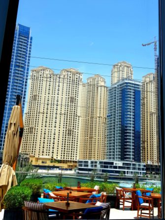 Outside Seating Arrangement Reviews of Zafran Indian Bistro - Lunch with a view