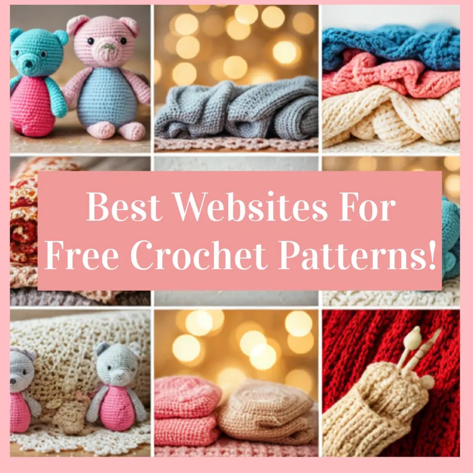 Best 40 + Crochet sites For Free Patterns