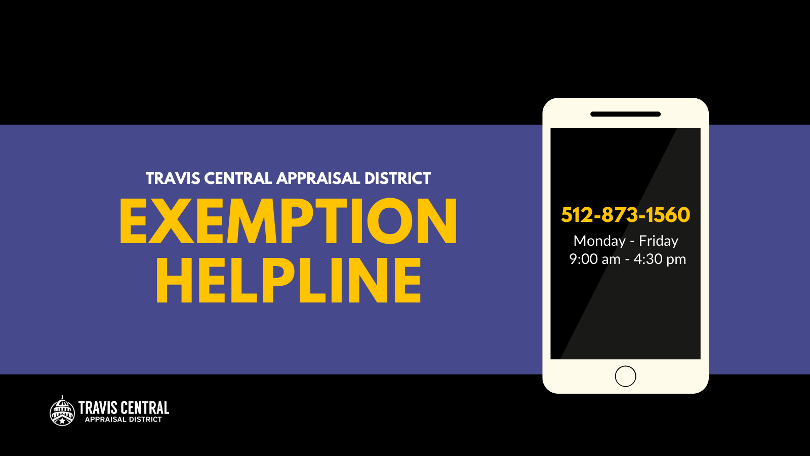 Homestead Exemption Hotline Available for Travis County Property Owners