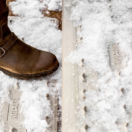 Slippery Exterior Wooden Steps & How to Deal With Them [DIY]