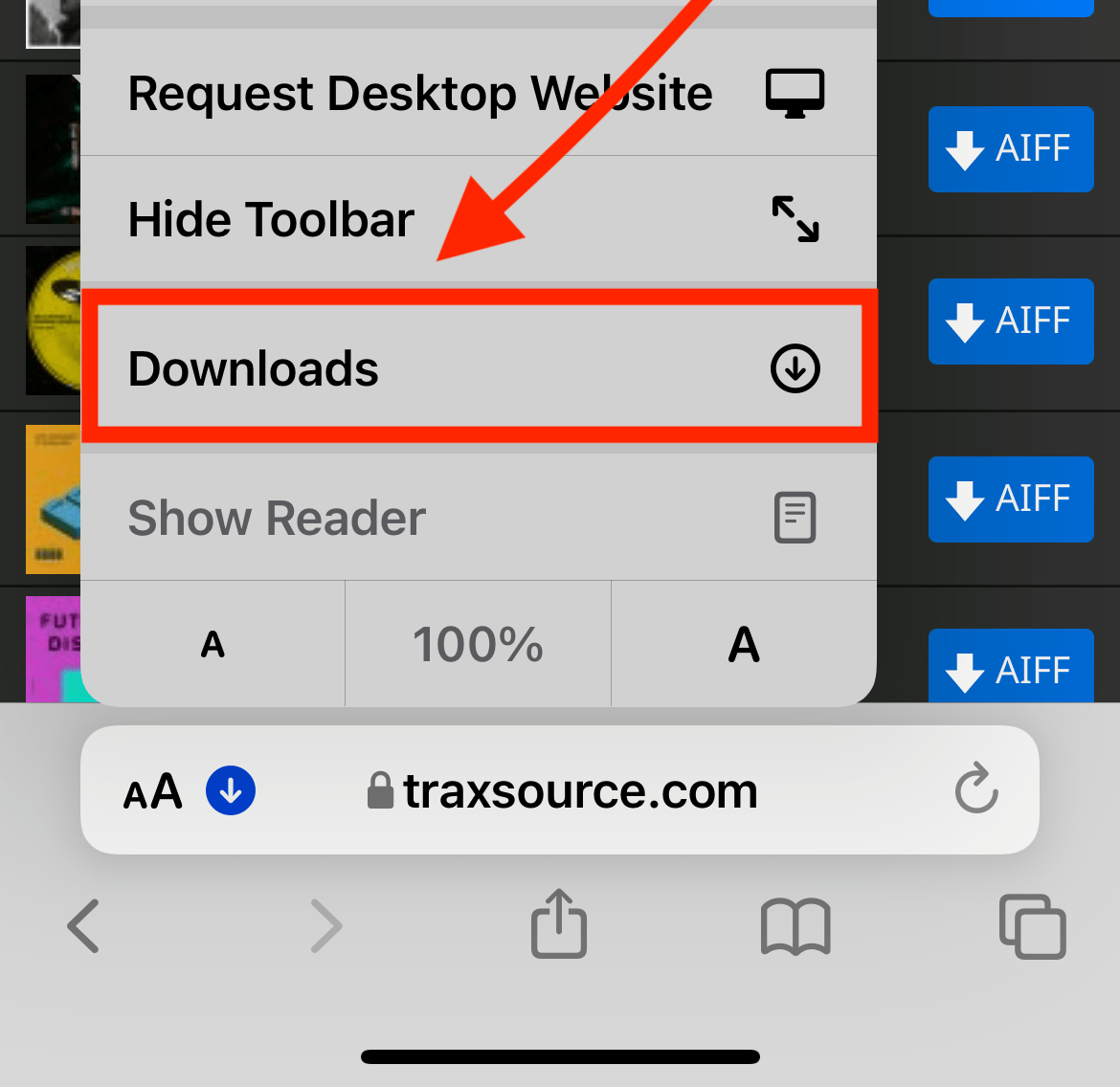 How do I download to iOS mobile devices? Traxsource Support