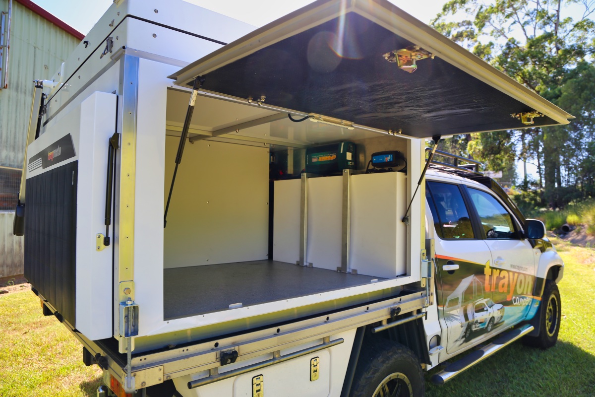 Traymate Campers The Slideon Aluminium Ute Canopy Reinvented.
