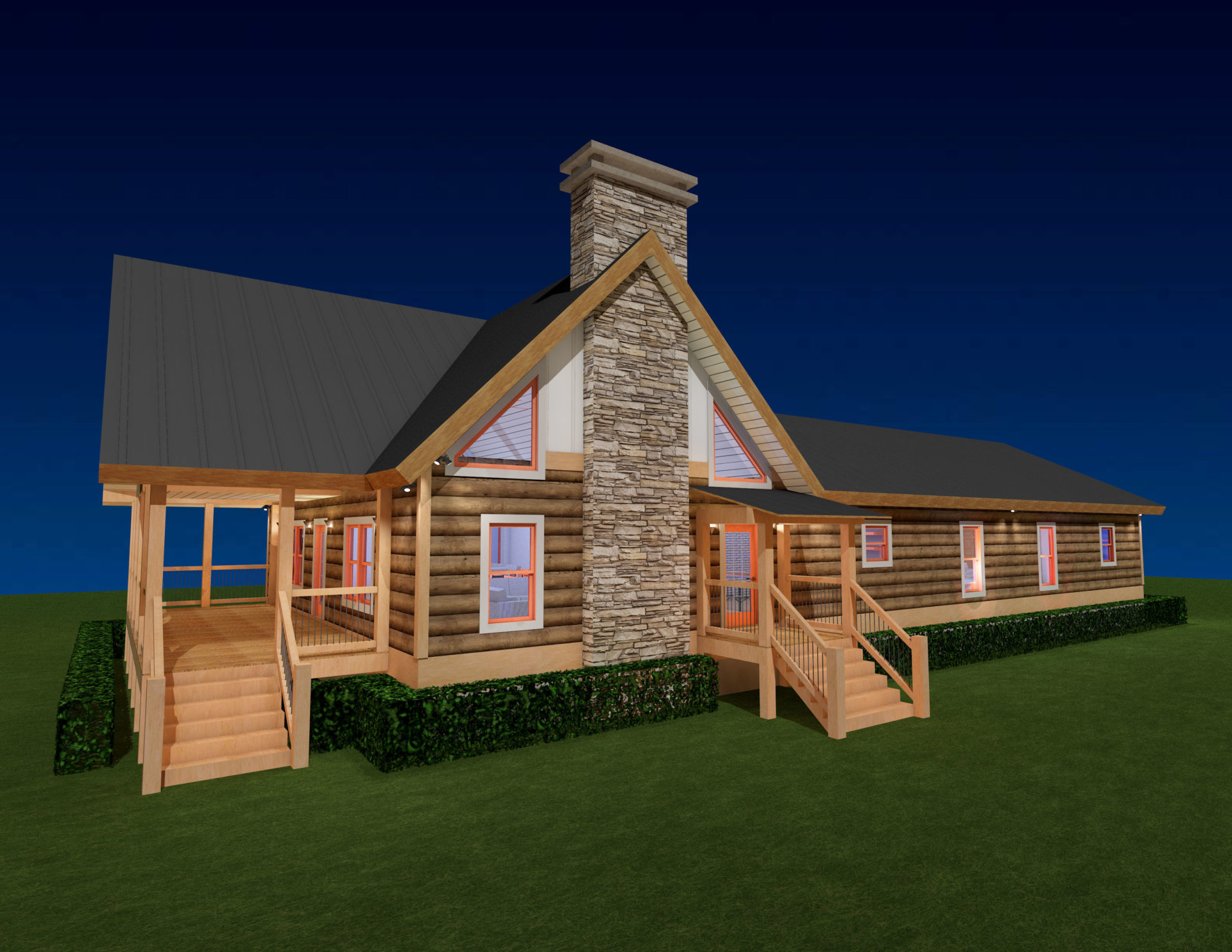 Fox River Lodge Timber Ridge Builders Timber Ridge Builders