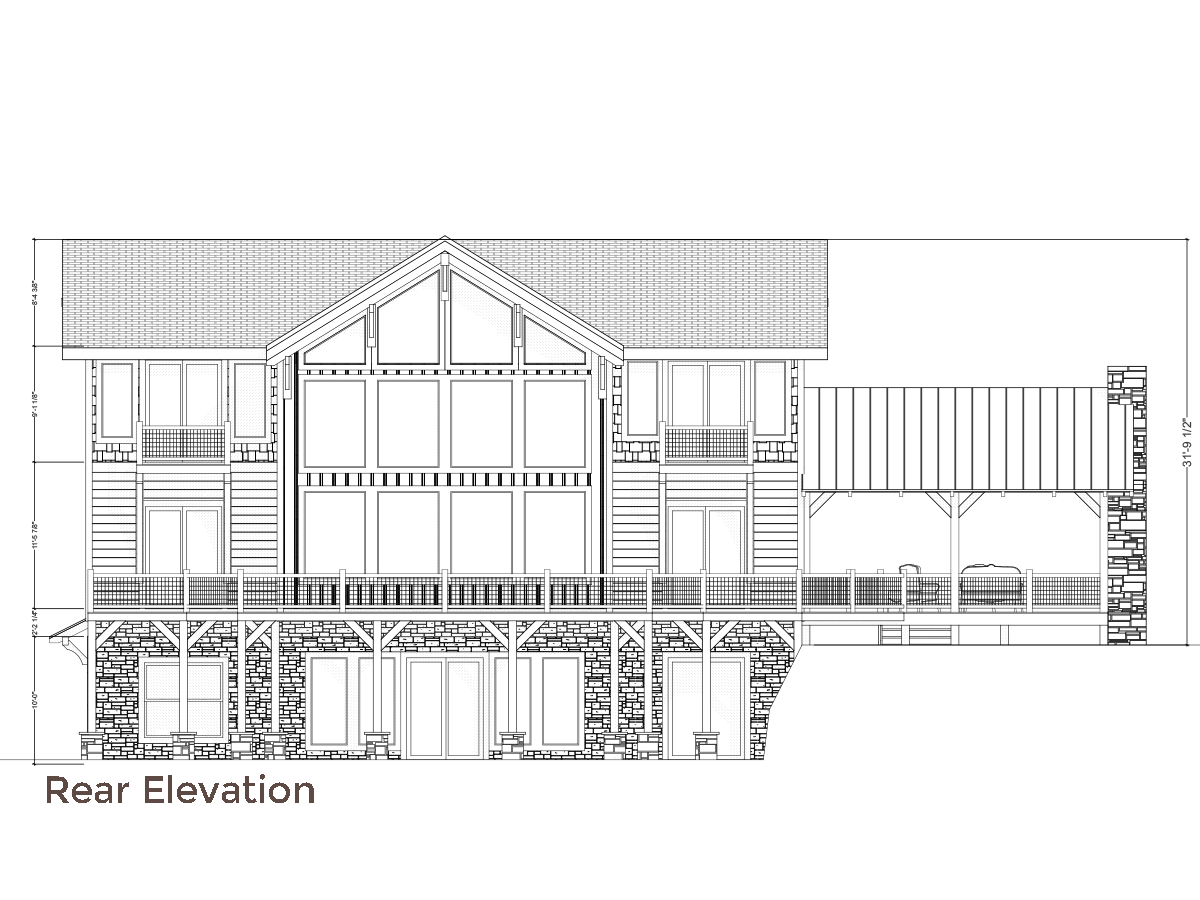 The Sawtooth Lodge Timber Ridge Builders Timber Ridge Builders