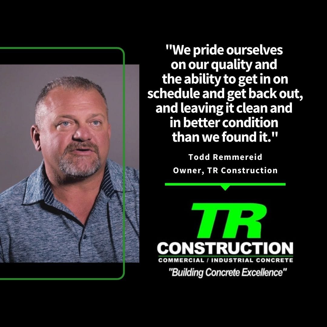 Testimonials TR Concrete Construction Omaha Nebraska