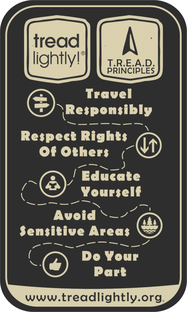 Respected Access Tread Lightly!