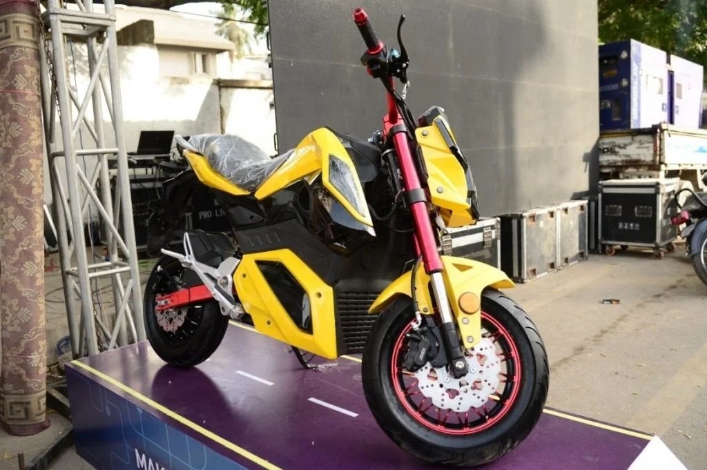 Electric Bike inauguration Karachi's youths attention