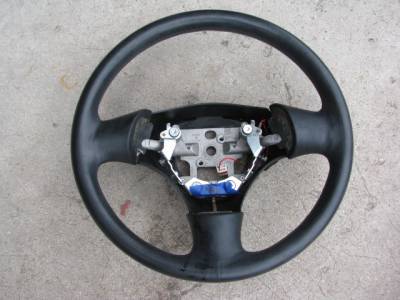 99 - '00 Miata Leather Steering Wheel, No Airbag