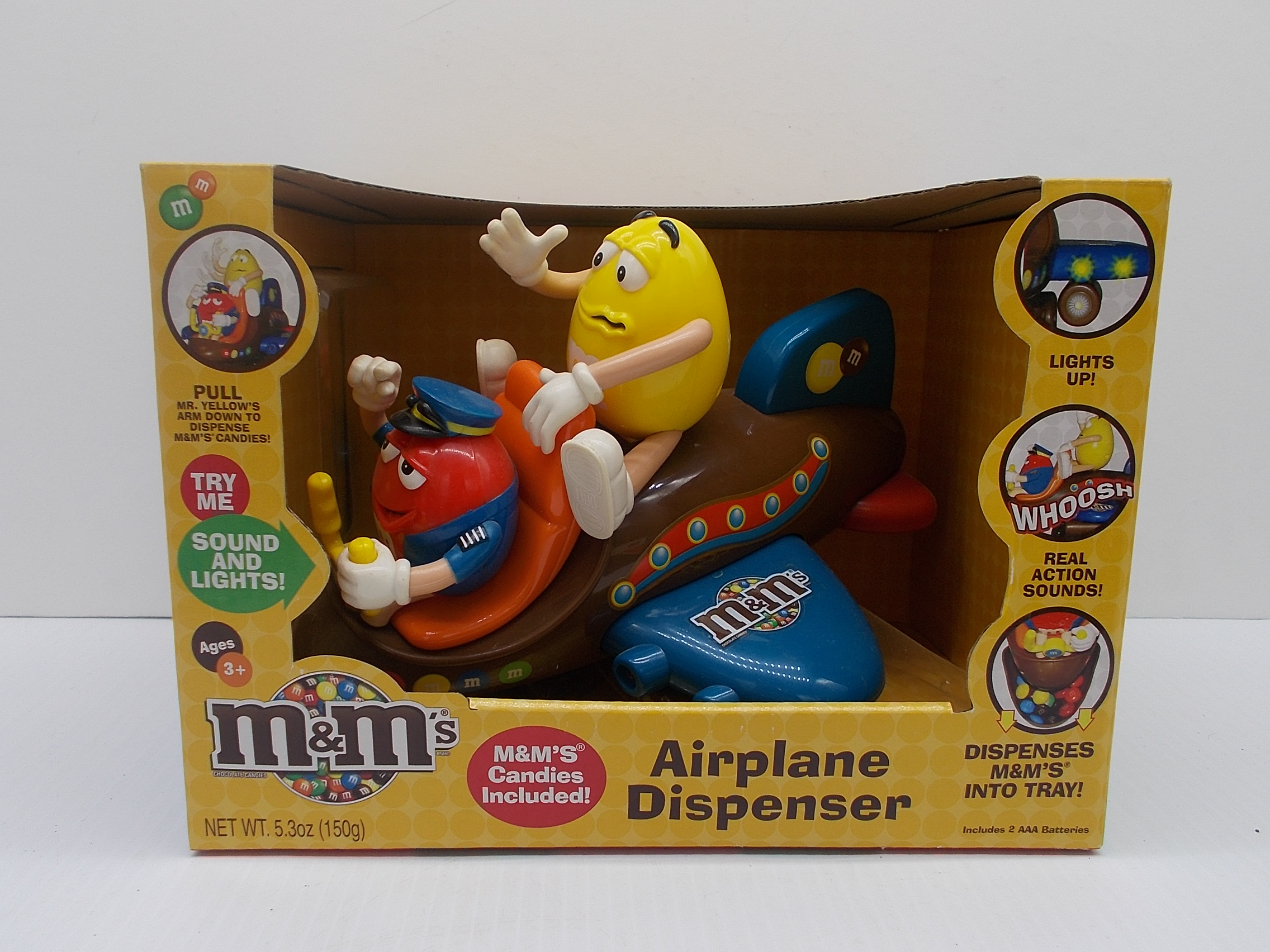 M&M Airplane Dispenser Treasures Under Sugar Loaf Antiques