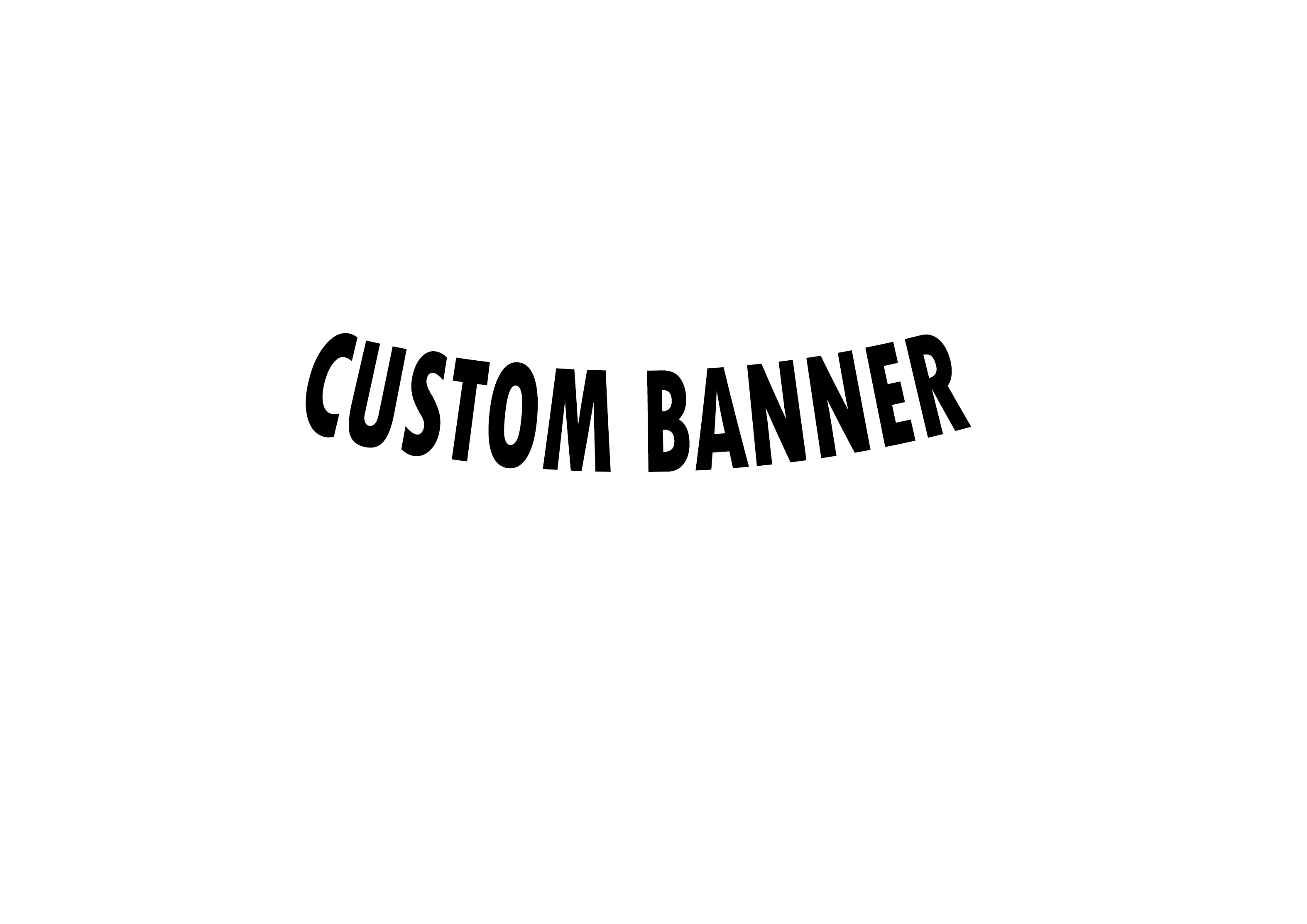 9" Custom Banner Treasure This