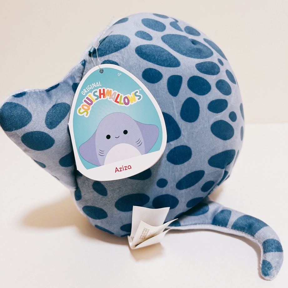 Squishmallows Kellytoy 7″ Aziza the Stingray Treasure Toys