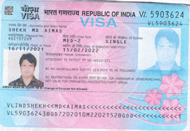 Medical Visa From Bangladesh To India Treat Expert