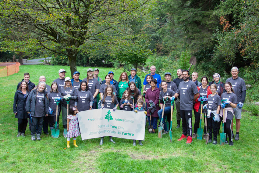 What to Expect at National Tree Day Planting Events Tree Canada