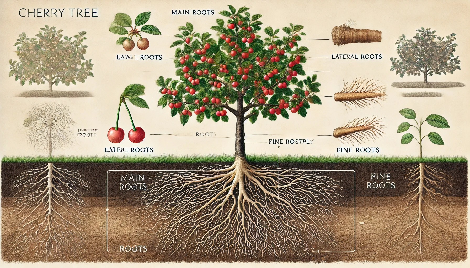 Understanding Cherry Tree Root Systems How to Avoid Damage