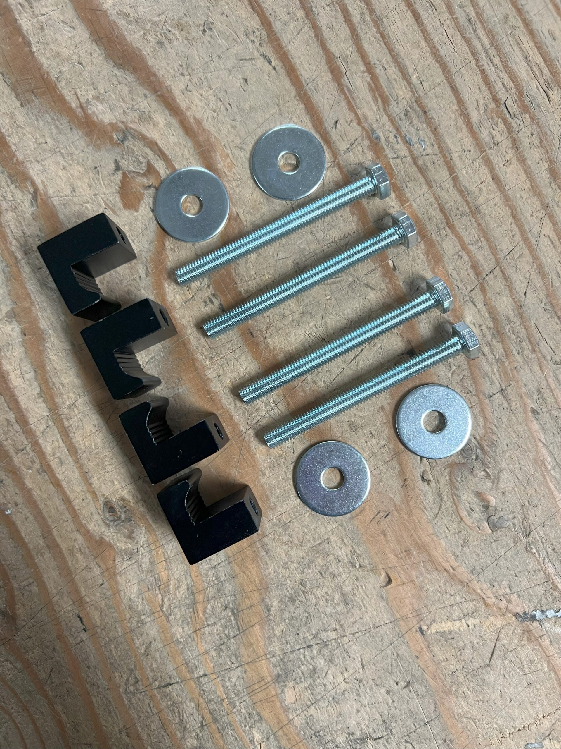 Bed Rail Mounting Kit for Tool Box Dog Box Tree Dog Kustoms