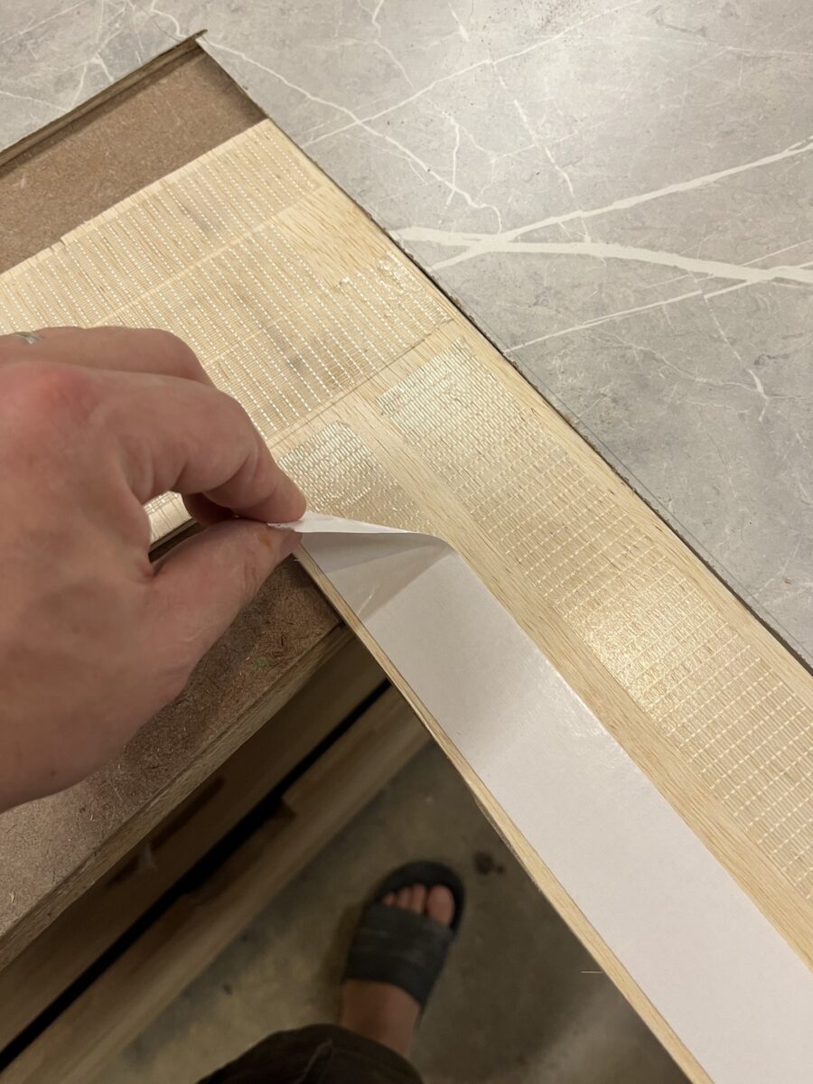 How to Lay Laminate Over Tile » Tree Farm Design Co.