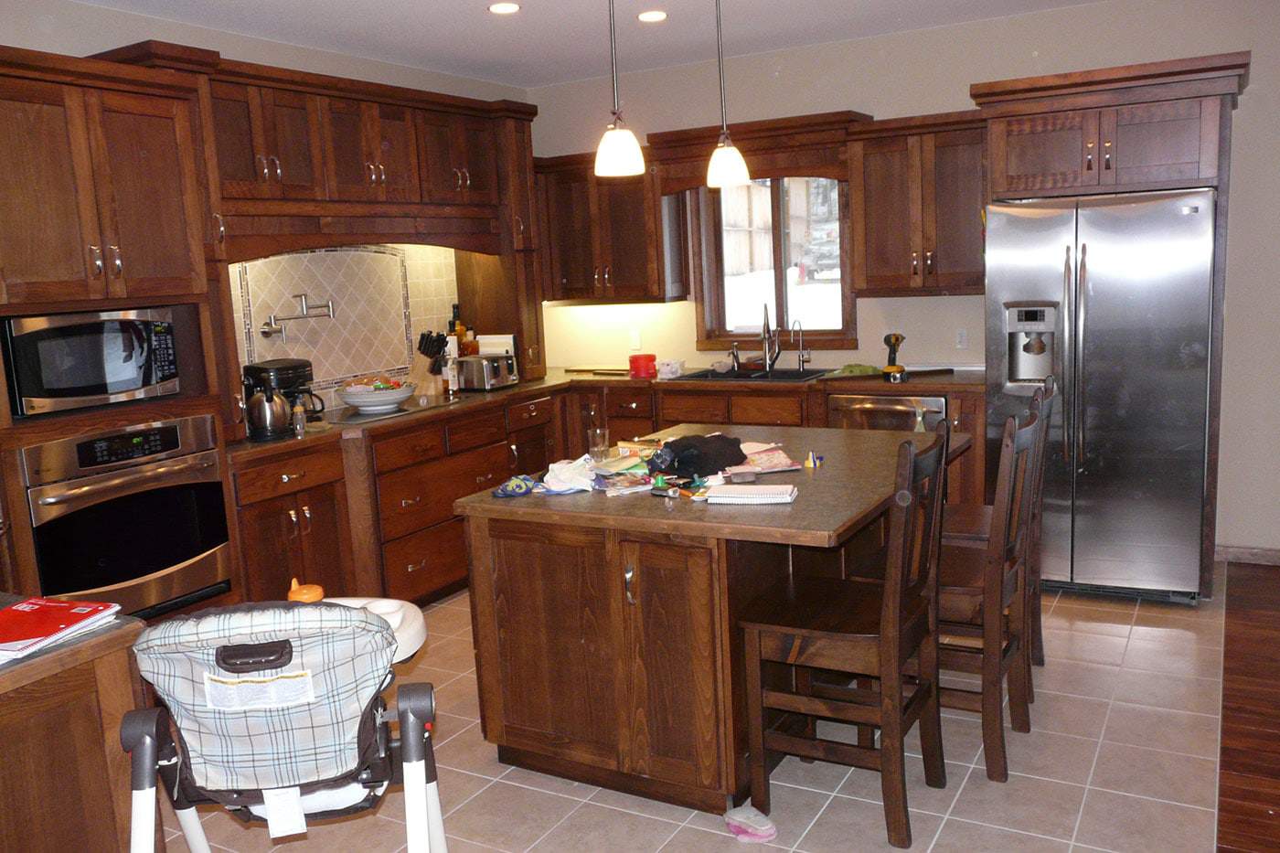 Beechwood Kitchen Cupboards Matttroy