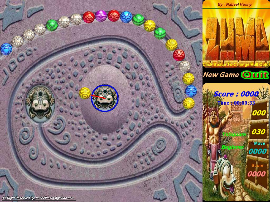 Zuma Game Source Code treele
