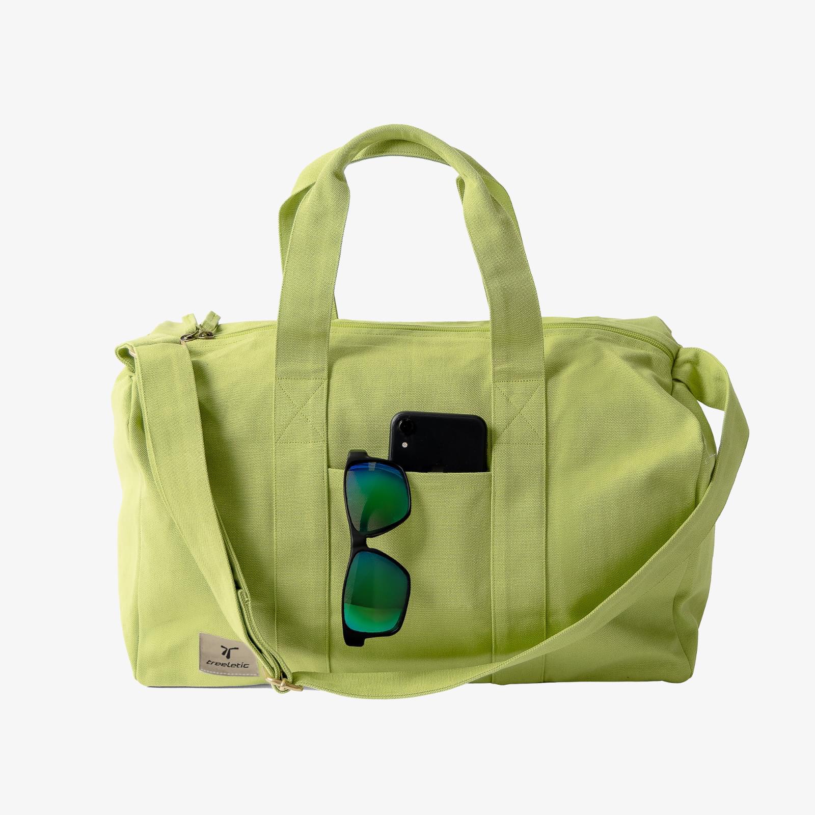 ECO Y Gym Bag vegane Sporttasche aus 100 BioBaumwolle leaf treeletic