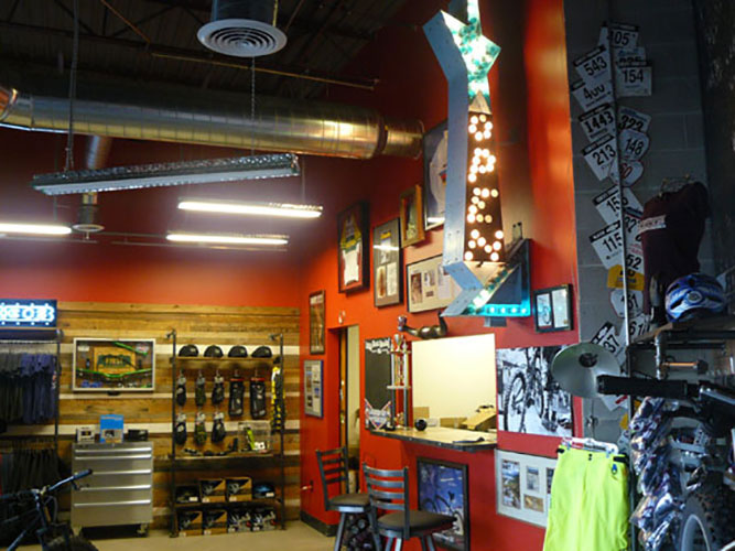 Longmont Restaurant/Bike Shop Remodel TreeLine Homes, Inc.