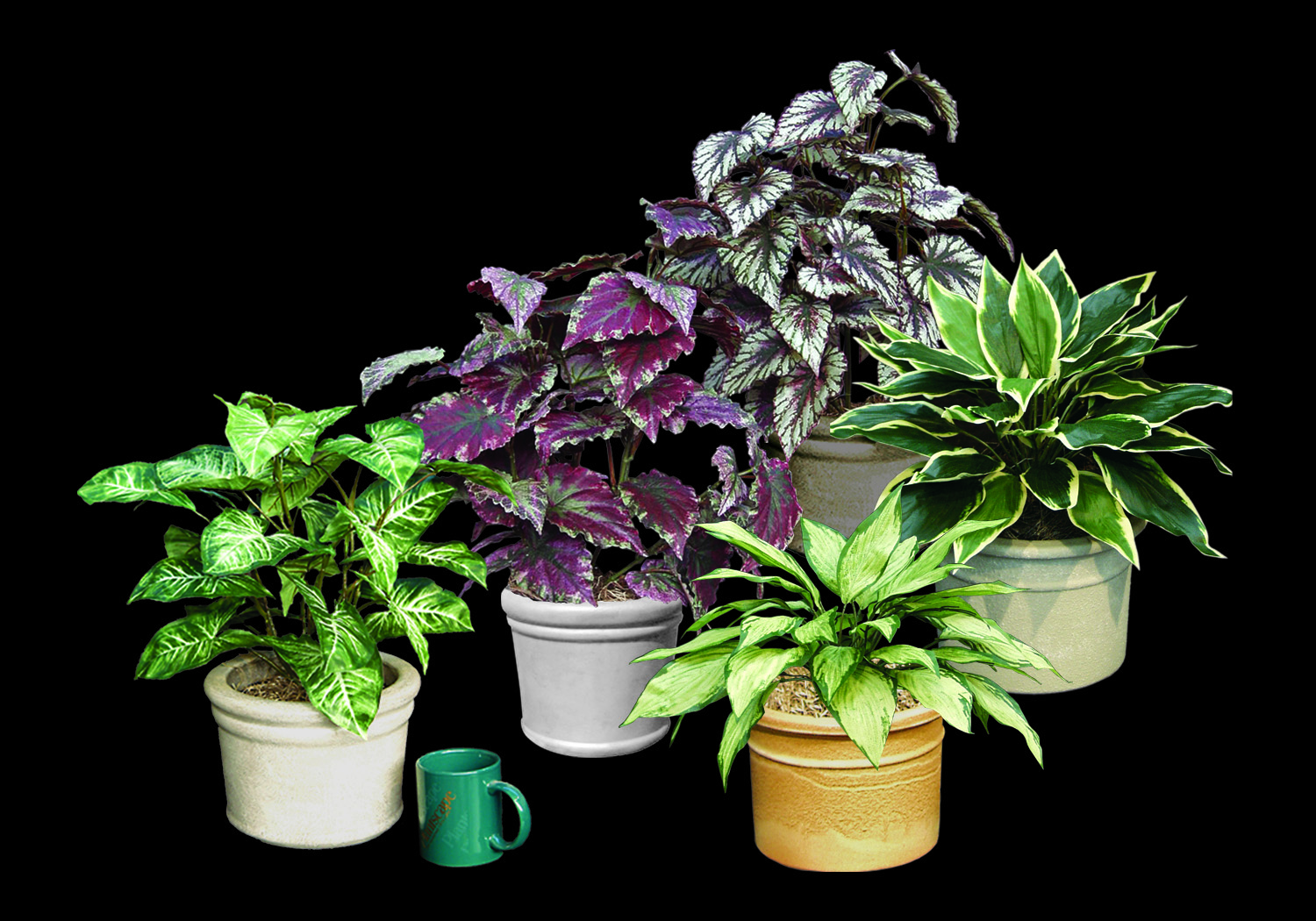 Artificial Hosta Plant TreeScapes & PlantWorks