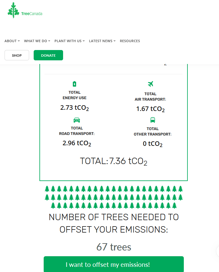 An Extensive Review of 9 Online Carbon Footprint Calculators