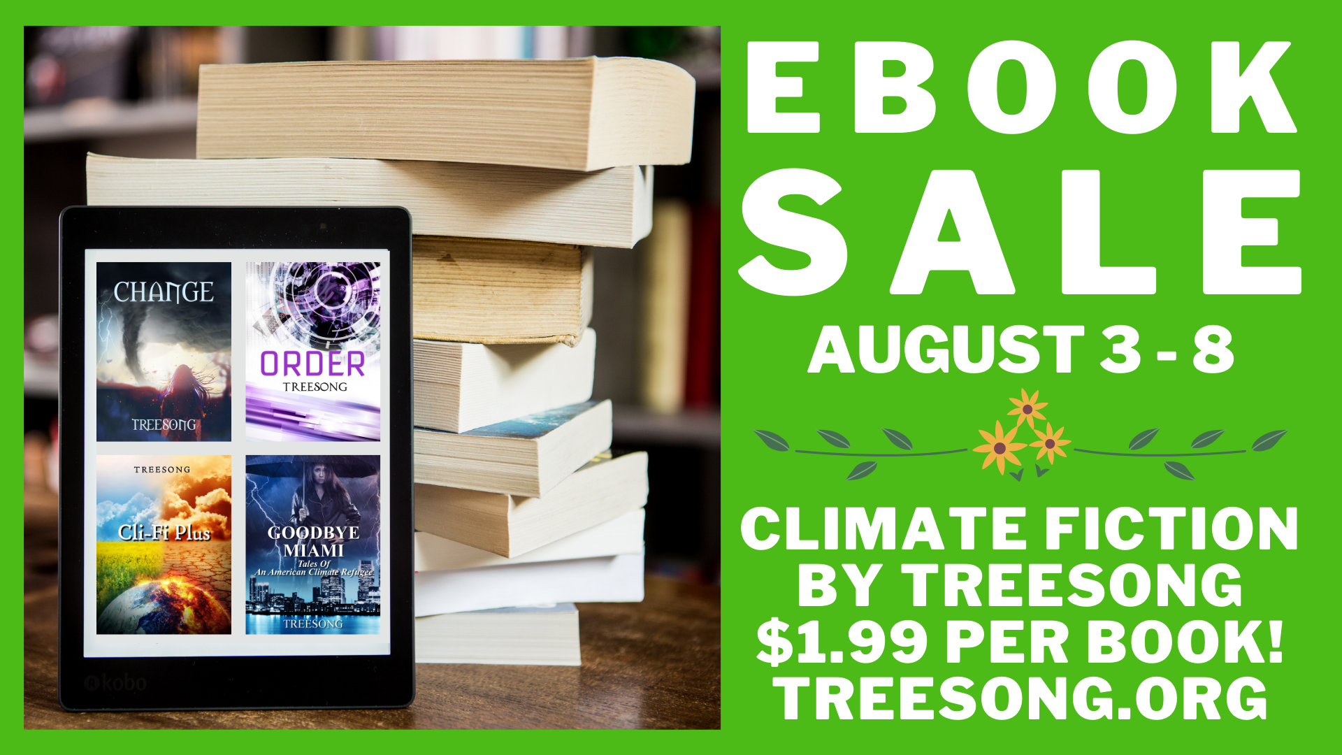 Summer CliFi Sale Treesong