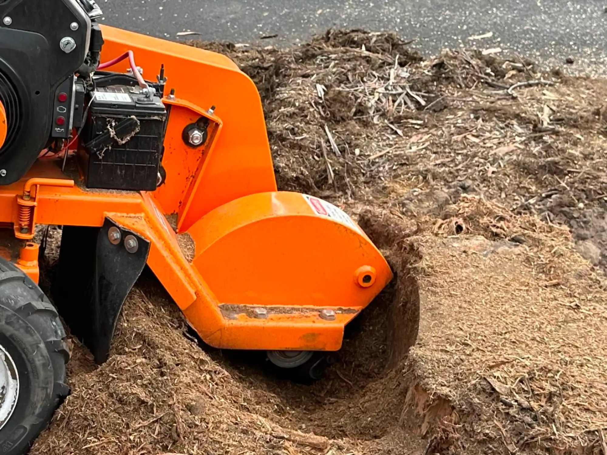Stump Removal & Grinding | Trees R Us Tasmania