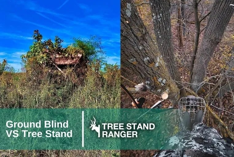 Ground Blind vs Tree Stand 2024 Best One for Bowhunting Deer