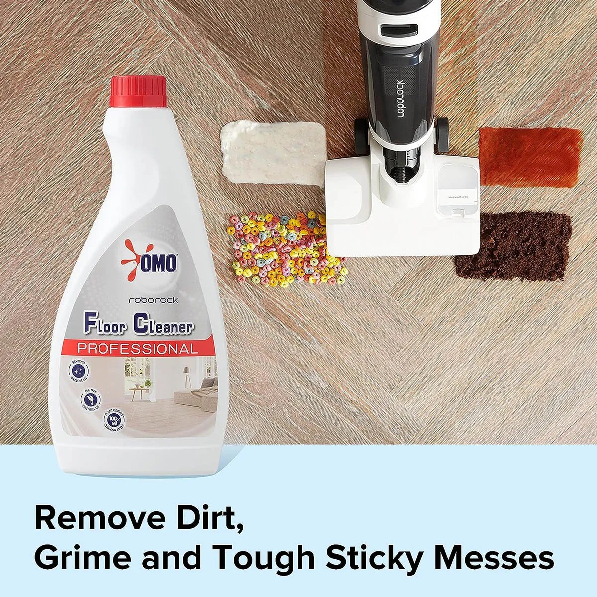 Жидкость для мытья пола Roborock OMO Floor cleaner fluid для Dyad / Dyad Pro 480 ml TreeTech