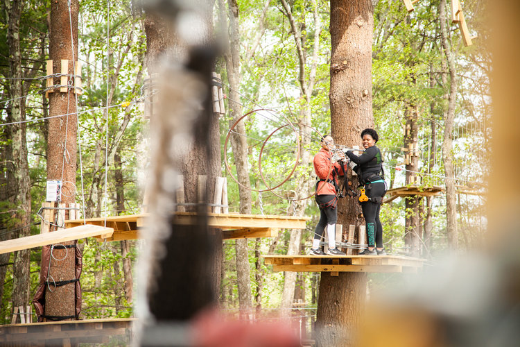 Check Out Some Photos From Our Course! Tree Top Adventure’s
